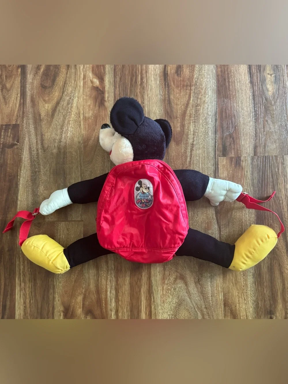 Vintage Walt Disney Mickey Mouse Backpack